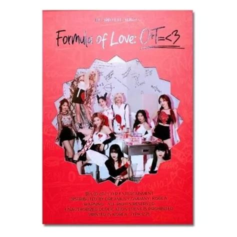 Album Cd Twice Formula Of Love Kpop MercadoLibre