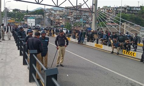 Wheel Jam Shutter Down Strike Observed In AJKs Muzaffarabad Against