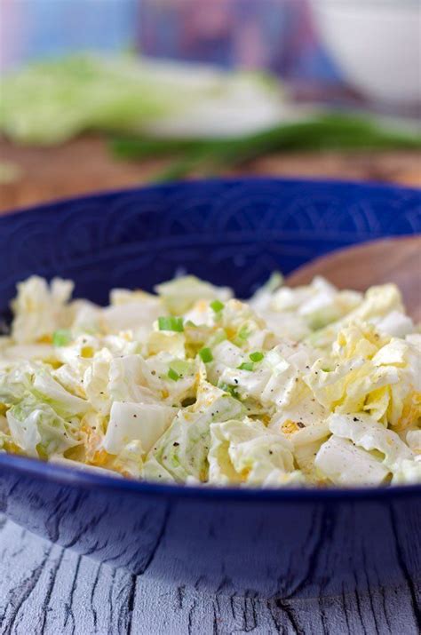 Einfacher Chinakohlsalat Mit Mandarinen Eine Prise Lecker Yemek