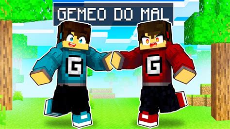 Guihh Tem Um Gemeo Do Mal No Minecraft Guihh Youtube