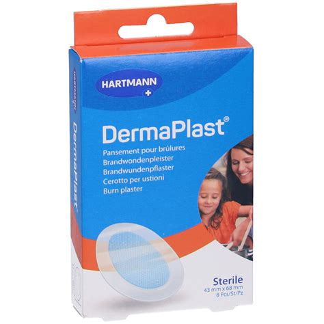 Hartmann DermaPlast Cerotto Per Ustioni 68 Mm X 43 Mm 8 Pz Redcare