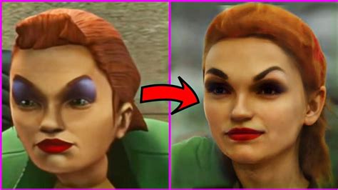 Ai Converts Gta Trilogy Definitive Edition Character Faces To Real