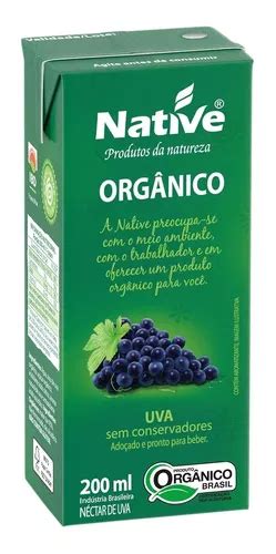 Suco De Uva Orgânico 200 Ml Native MercadoLivre