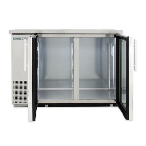 True Tbb 24 48g S Hc Ld 49 Bar Refrigerator 2 Swinging Glass Doors Stainless 115v Plant