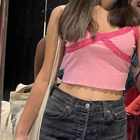 Super Cute Hot Pink Y2k Tank No Brand Size Isnt Depop
