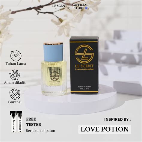 Jual Parfum Tahan Lama Love Potion Aroma Floral Fruity Fresh