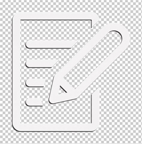 Notepad Icon Write Icon UI Interface Set Icon PNG Clipart Education