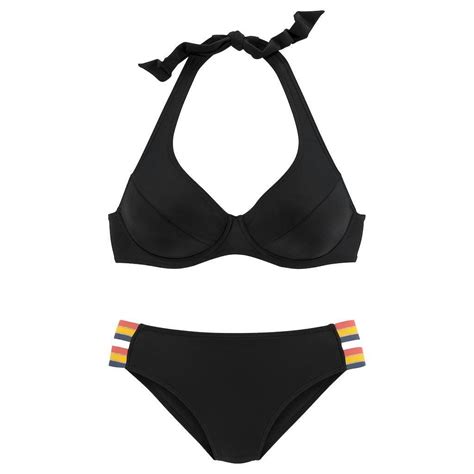 Marken Damen B Gel Bikini Bademode Schwarz Gr Cup B Ebay