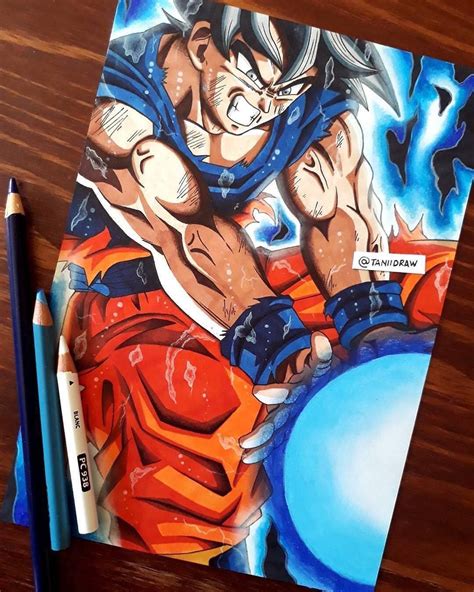 Dragon Ball Painting Dragon Ball Super Artwork Dragon Ball Super Goku