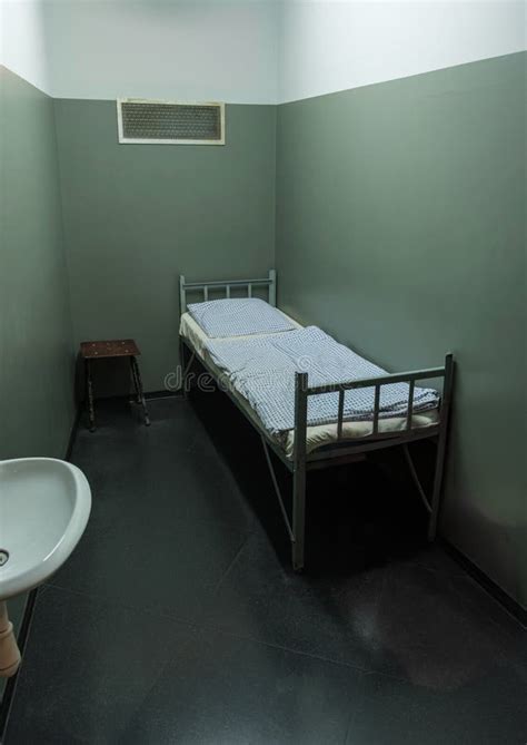 Basic Jail Cell stock image. Image of bunk, correctional - 326829857