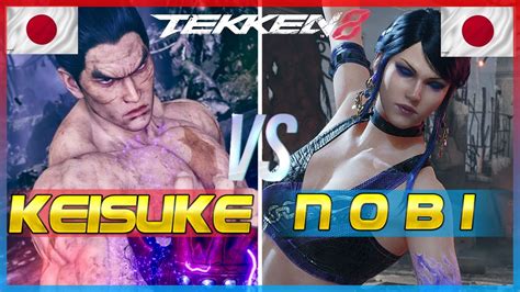 Tekken 8 Keisuke Kazuya Vs Nobi Zafina Ranked Matches YouTube