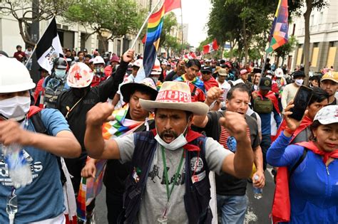 Protestas En Lima Así Se Desarrolló La Marcha En Contra Del Gobierno De Dina Boluarte Fotos