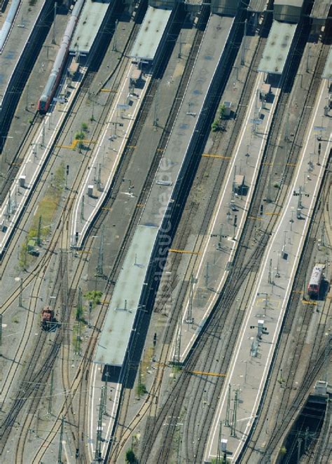 Luftaufnahme Stuttgart Hauptbahnhof Der Deutschen Bahn In Stuttgart