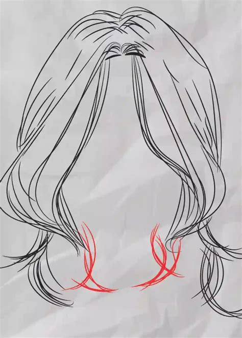 How To Draw Female Hair Step By Step