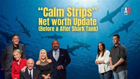 Calm Strips Net Worth 2024 Update Before After Shark Tank