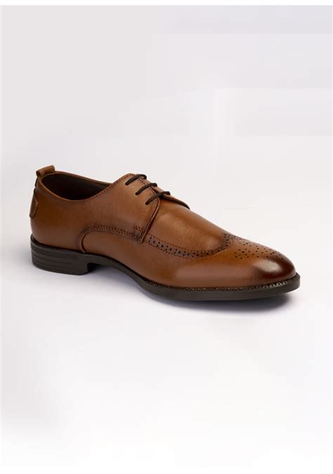 Classic Leather Brown Shoes Amir Adnan