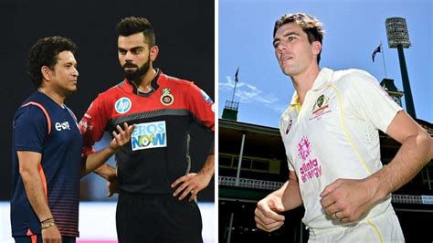 Virat Kohli Or Sachin Tendulkar Australian Test Captain Pat Cummins