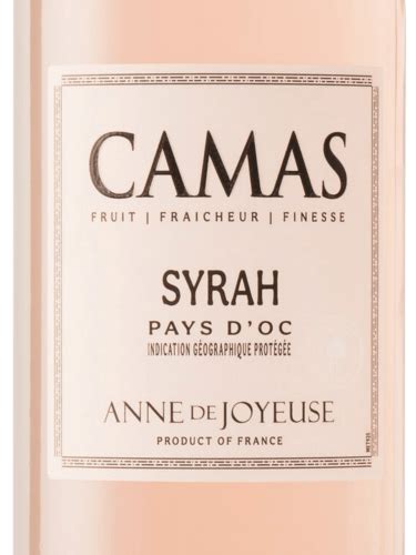 Anne de Joyeuse Camas Syrah Rosé Vivino US