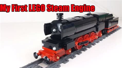 My First Lego Steam Engine Youtube