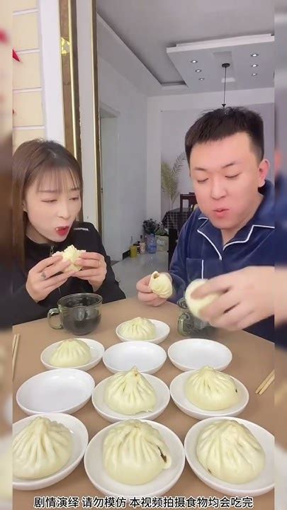 Funny Husband And Wife Eating Show Epic Food Battle Soup Dumplings Shorts Youtube