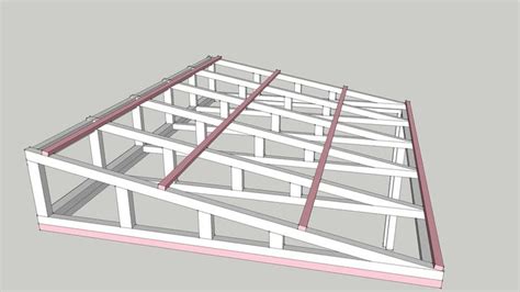 3D Warehouse Roof Truss Design Shed Roof Design House Roof Design