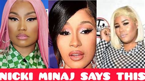 Nicki Minaj Disrespects Cardi B And Calls Her Ugly Cardi B Gets Into