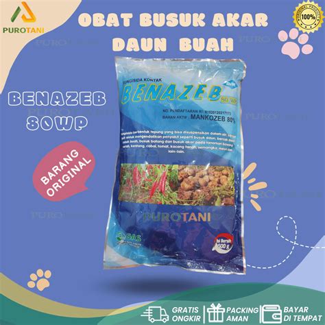 Jual Fungisida Benazeb 87 WP Mankoseb Biru Blue 500gram