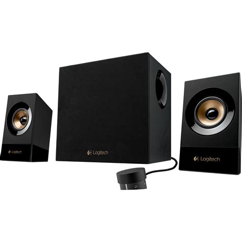 Logitech Z Speaker System W Rms Black Novatech