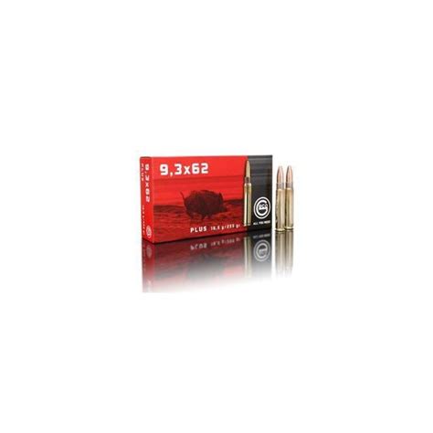 Munitions GECO Cal 9 3x62 Plus 16 5g 255gr