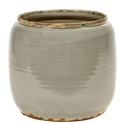 Cache Pot JULIA En Rotin Naturel 4 Dimensions Gommaire