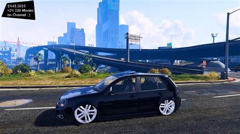 Volkswagen Golf Sportline Gta V Mod Enb 27k 1440p Review