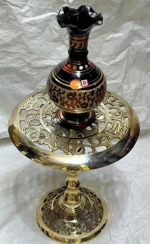 Handicraft Colored Brass Flower Vase Size Medium At Rs 620 In Moradabad