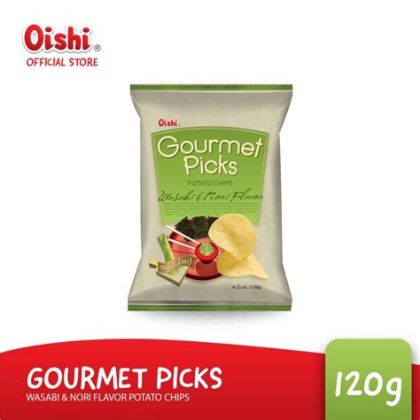 Gourmet Picks Potato Chips Wasabi Nori 120g Lazada PH