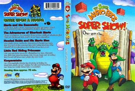 Super Mario Bros Super Show Once Upon A Koopa Tv Dvd Custom Covers Super Mario Bros Super