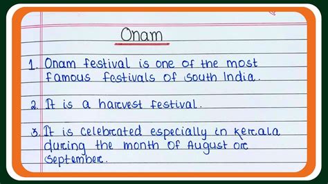 Lines On Onam Why And How Onam Is Celebrated Speech On Onam Hot Sex