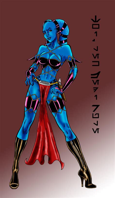 Twi'lek Jedi Coloured by Ahnirr on DeviantArt