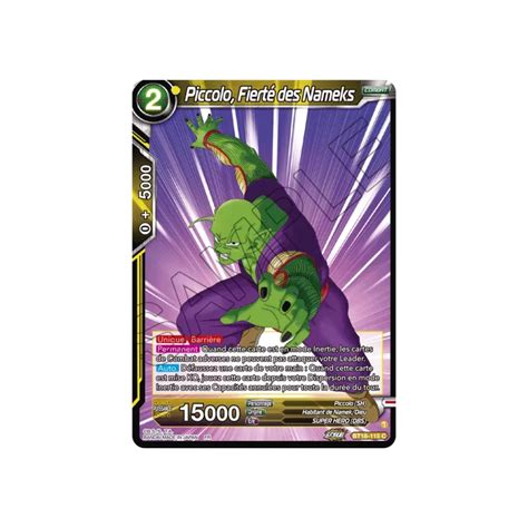 Carte Dragon Ball VF BT18 115 Piccolo Namekian Pride