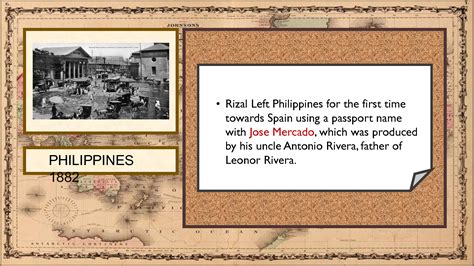 Solution Travel History Of Jose Rizal Ppt Studypool