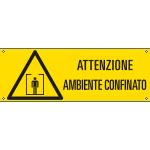 Cartelli Segnalatori 17840KS Etichetta Adesiva Attenzione Ambiente