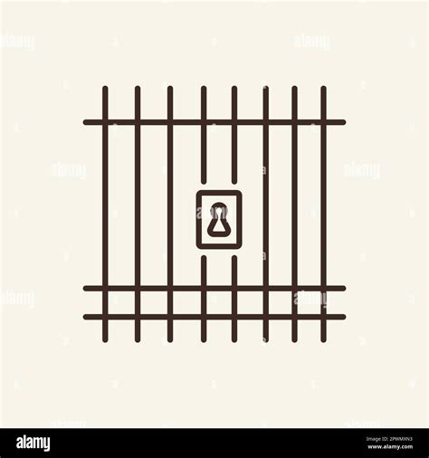 Prisoners Jail Stock Vector Images Alamy