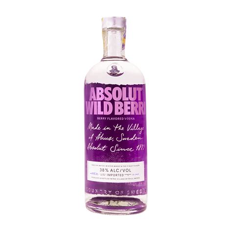 Absolut Vodka Wild Berri 1l 38 Excaliburshop