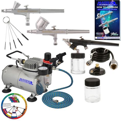 Master Airbrush Professional Airbrush Kit With Compressor And Air