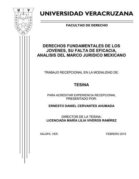 Titulo Del Trabajo Repositorio Institucional De La Universidad