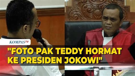 Full Hakim Cecar Asisten Akbp Dody Di Sidang Teddy Minahasa Soal Sabu