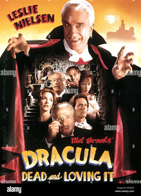 DRACULA: DEAD AND LOVING IT, Leslie Nielsen, Amy Yasbeck, Harvey Korman ...