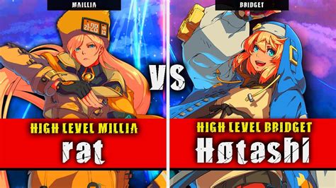 GGST Rat Millia VS Hotashi Bridget Guilty Gear Strive High