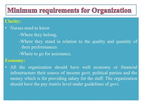 The Organizational Structure Of Nursing Service Department 8