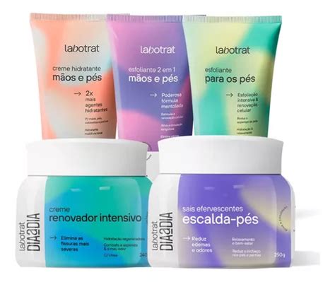 Combo Spa Dos Pés Kit Antirachaduras E Tratamento Labotrat Frete grátis