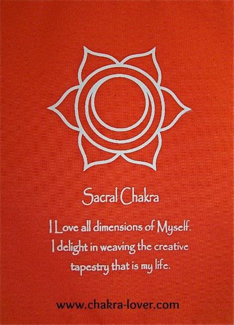 Important Sacral Chakra Information