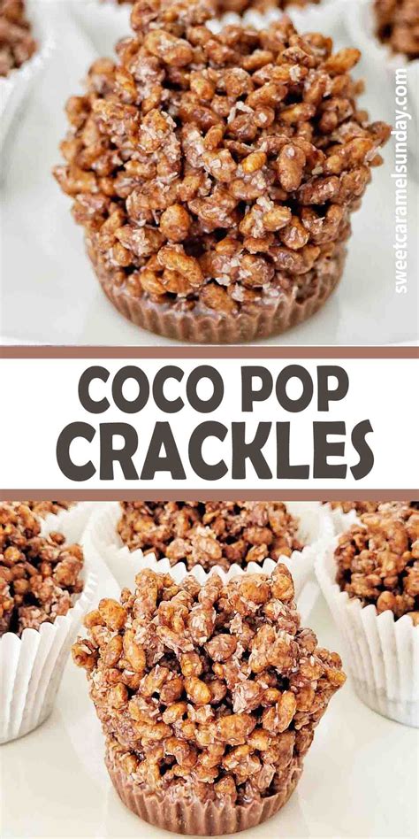 Coco Pop Crackles Are A Quick And Easy No Bake Treat These Chocolate